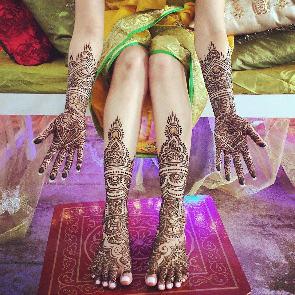 Royal Full Mehendi Design