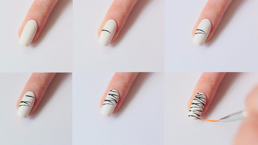 3. Step-by-Step Zebra Nail Design for Beginners - wide 8