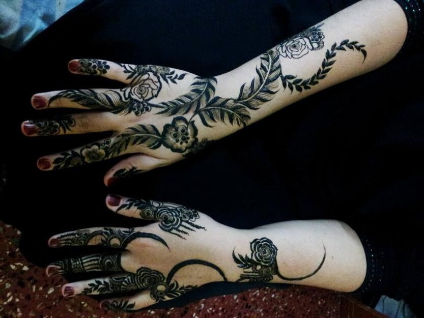 Arabic Latest Mehendi Collection