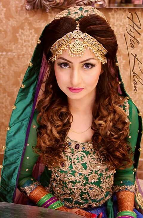 Bridal Hairstyle 2021 Pakistani Wavy Haircut