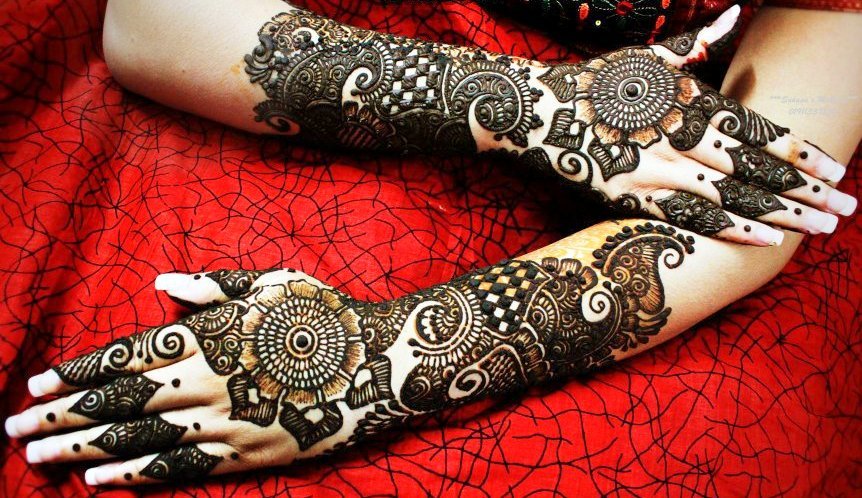 Black Eid Design for Girls