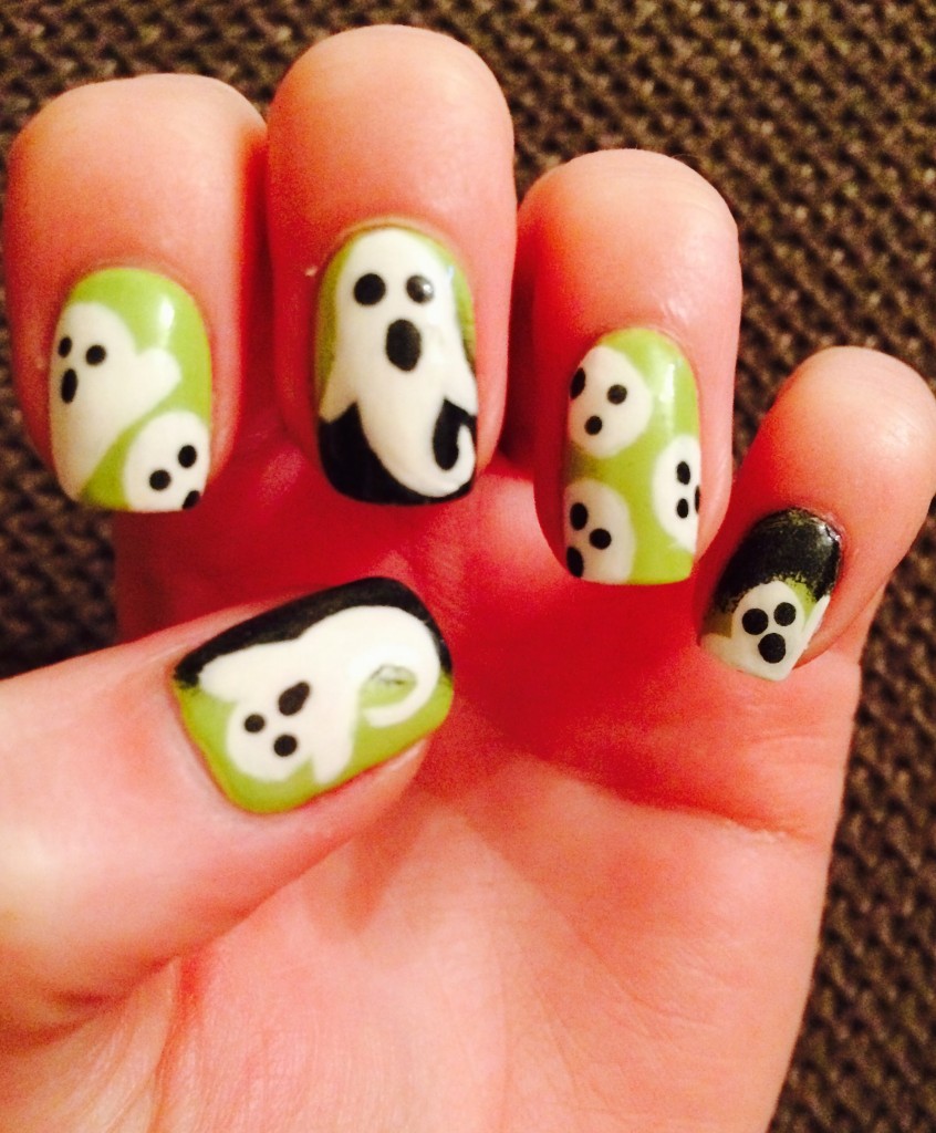 Ghost Nail Design