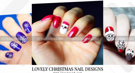 Lovely-Christmas-Nail-designs
