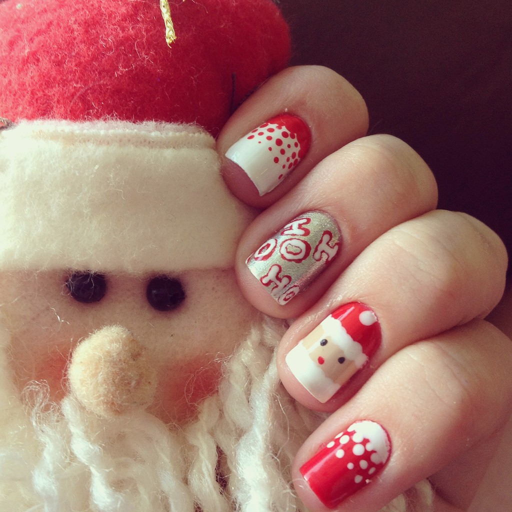 Best Easy & Lovely Christmas Nail designs |DIY Nail Art Tutorials ...