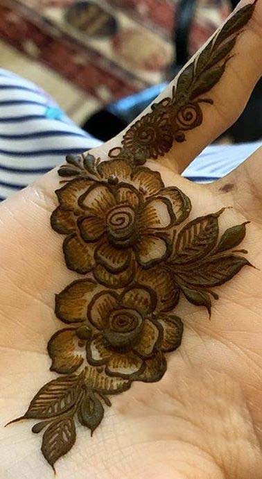 Easy mehndi design