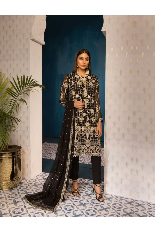 Khaadi EID dress black