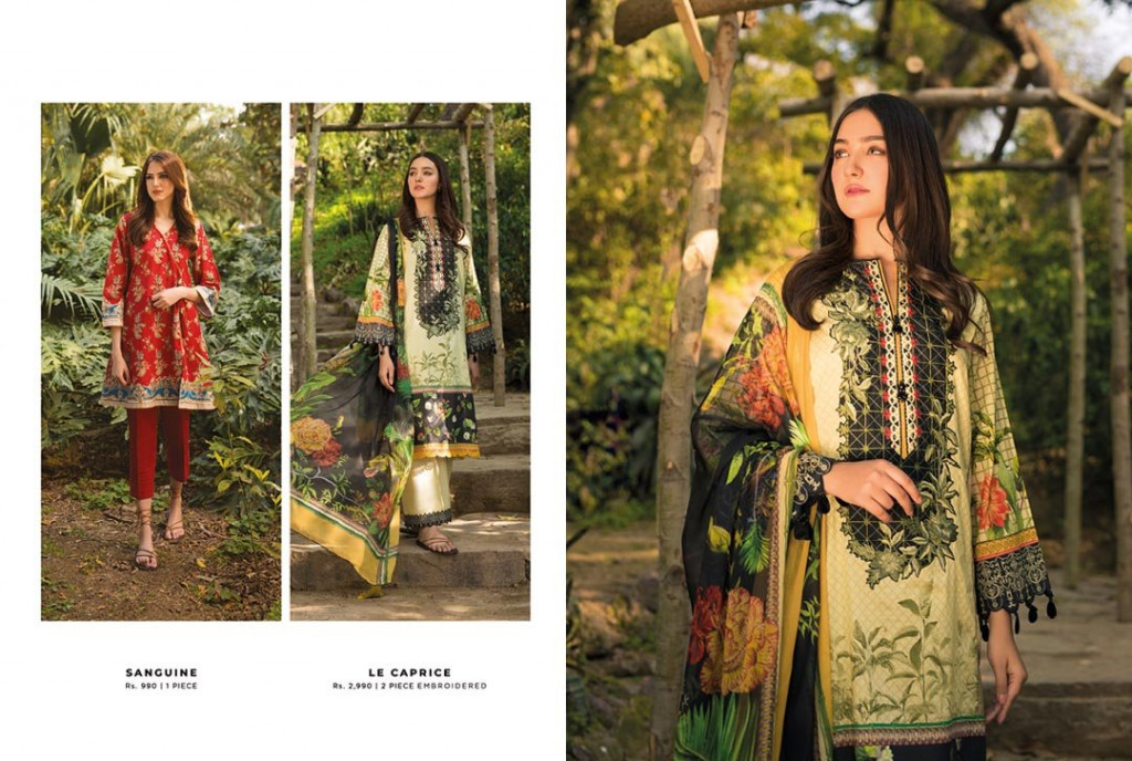 Sapphire Eid Lawn dresses new