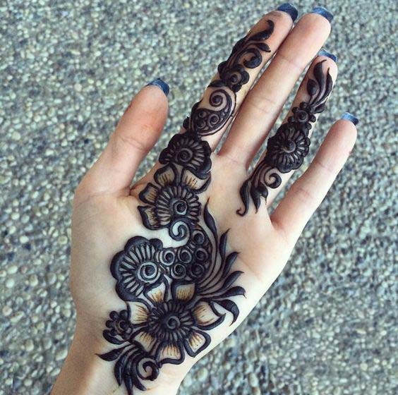 black mehndi