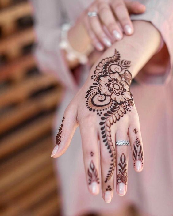 simple and easy EID mehndi designs